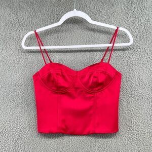 Small Jason Wu Pink Fuschia Bustier Top Size XS NEW